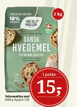 Dagli'Brugsen Valsemøllen mel tilbud
