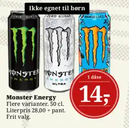 Dagli'Brugsen Monster Energy tilbud