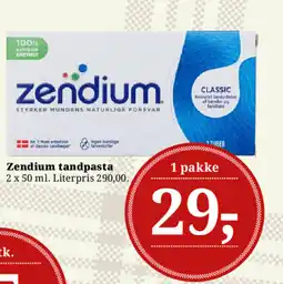 Dagli'Brugsen Zendium tandpasta tilbud