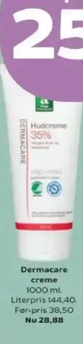Kvickly Änglamark Dermacare creme tilbud