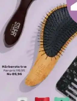 Kvickly Hårbørste træ tilbud