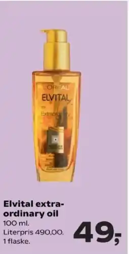 Kvickly Elvital extra- ordinary oil tilbud