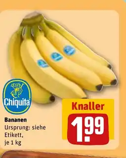 REWE DE Bananen tilbud
