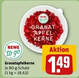 REWE DE Granatapfelkerne tilbud
