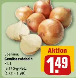 REWE DE Gemüsezwiebeln tilbud