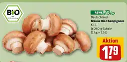 REWE DE Braune Bio Champignons tilbud