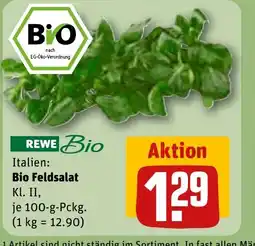 REWE DE Bio Feldsalat tilbud