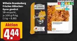 REWE DE Wilhelm Brandenburg Frisches Hähnchen- Gyros gewürzt tilbud