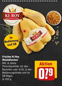 REWE DE Frisches Ki-Roy Maishähnchen tilbud