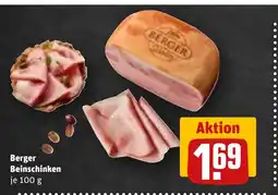 REWE DE Berger Beinschinken tilbud