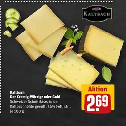 REWE DE Kaltbach Der Cremig-Würzige oder Gold tilbud