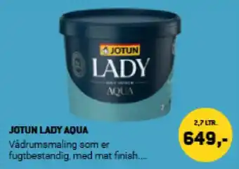 XL-BYG JOTUN Lady aqua tilbud
