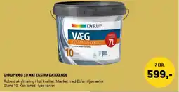 XL-BYG DYRUP Væg 10 mat ekstra dækkende tilbud