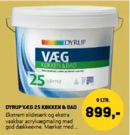 XL-BYG DYRUP Væg 25 køkken & bad tilbud