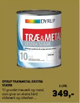 XL-BYG DYRUP Tre&metal ekstra stærk tilbud