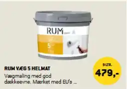 XL-BYG RUM Væg 5 helmat tilbud
