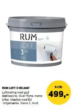 XL-BYG RUM Loft 3 helmat tilbud