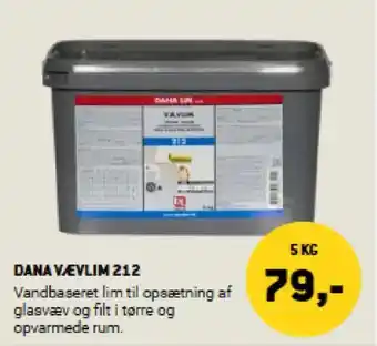 XL-BYG Dana vævlim 212 tilbud