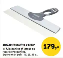 XL-BYG Anza bredspartel 2 komp tilbud
