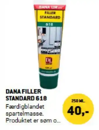 XL-BYG Dana filler standard 618 tilbud