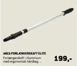 XL-BYG Anza forlengerskaft elite tilbud