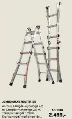 XL-BYG Jumbo giant multistige tilbud