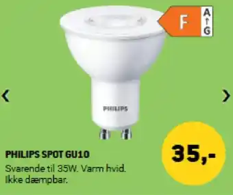 XL-BYG PHILIPS Spot gu10 tilbud