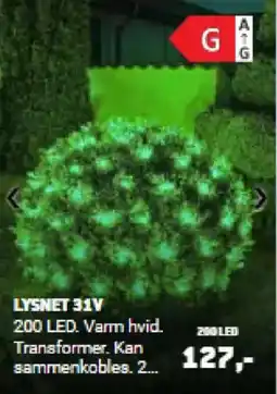 XL-BYG Lysnet 31v tilbud