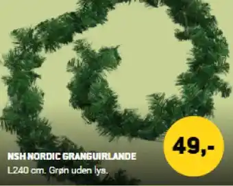 XL-BYG Nsh nordic granguirlande tilbud