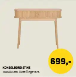XL-BYG Konsolbord stine tilbud