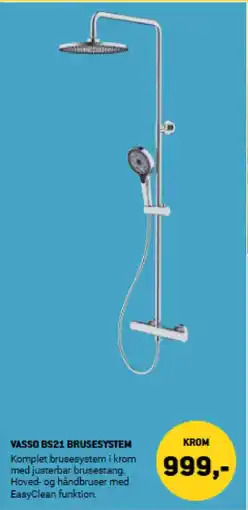 XL-BYG Vasso bs21 brusesystem tilbud