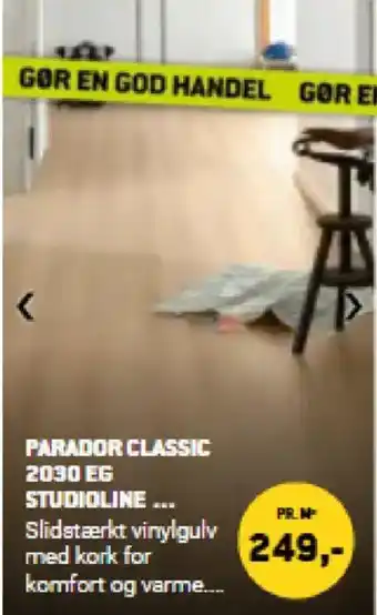 XL-BYG Parador classic 2030 eg studioline tilbud