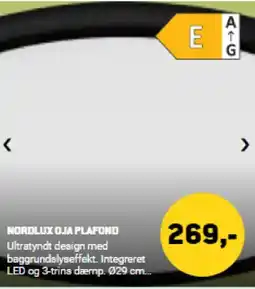 XL-BYG Nordlux oja plafond tilbud