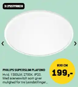 XL-BYG PHILIPS Superslim plafond tilbud