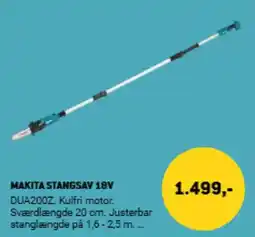 XL-BYG Makita stangsav 18v tilbud