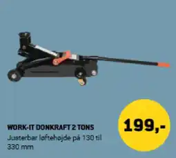 XL-BYG Work-it donkraft 2 tons tilbud