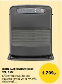 XL-BYG Olima laserovn sre 3230 tc2, 3 kw tilbud
