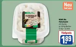 REWE DE REWE Bio Fleischsalat tilbud