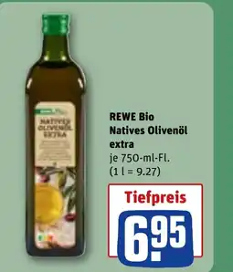 REWE DE REWE Bio Natives Olivenöl extra tilbud