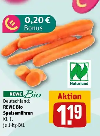 REWE DE REWE Bio Speisemöhren tilbud