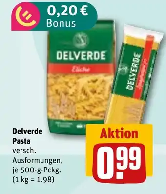 REWE DE Delverde Pasta tilbud