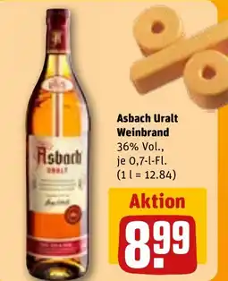 REWE DE Asbach Uralt Weinbrand tilbud