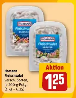 REWE DE Homann Fleischsalat tilbud