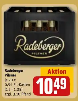 REWE DE Radeberger Pilsner tilbud
