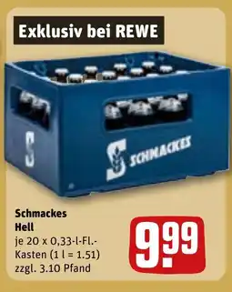 REWE DE Schmackes Hell tilbud