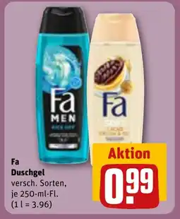 REWE DE FA Duschgel tilbud