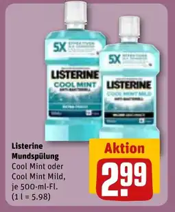 REWE DE LISTERINE Mundspülung tilbud
