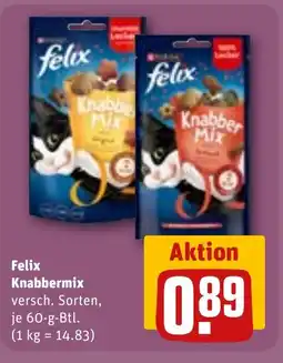 REWE DE Felix Knabbermix tilbud