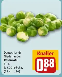 REWE DE Rosenkohl tilbud
