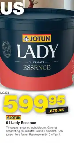 Bauhaus JOTUN Lady Essence tilbud